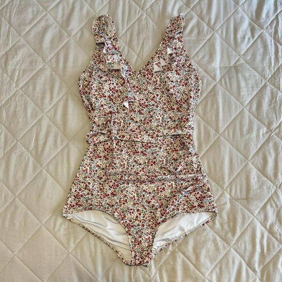 Jessica Rey Grace in Petite Garden One Piece Size Small - Picture 3 of 11